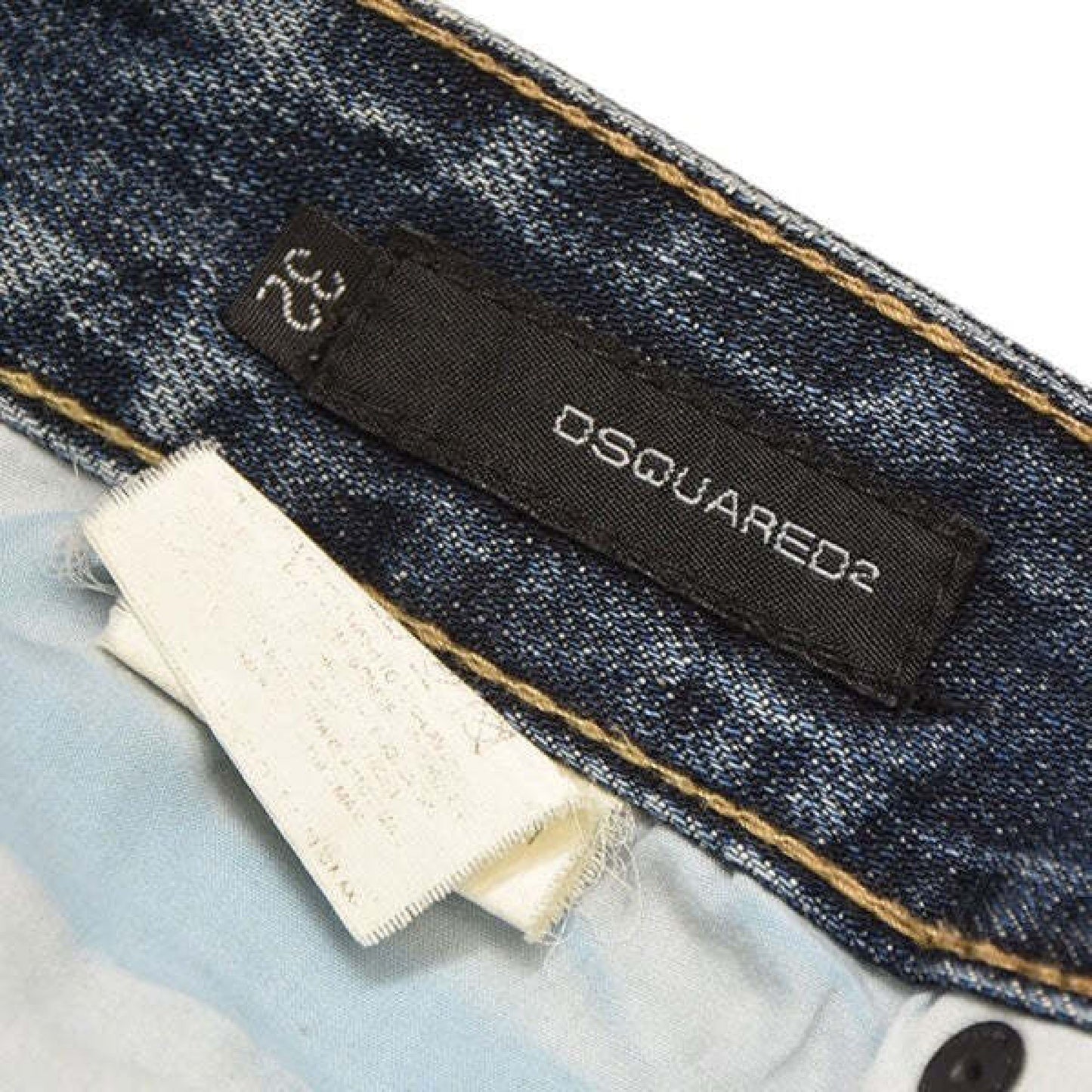 DSQUARED2 DSQUARED2 Dsquared Logo Patch Distressed Skinny Denim Pants Size 32
