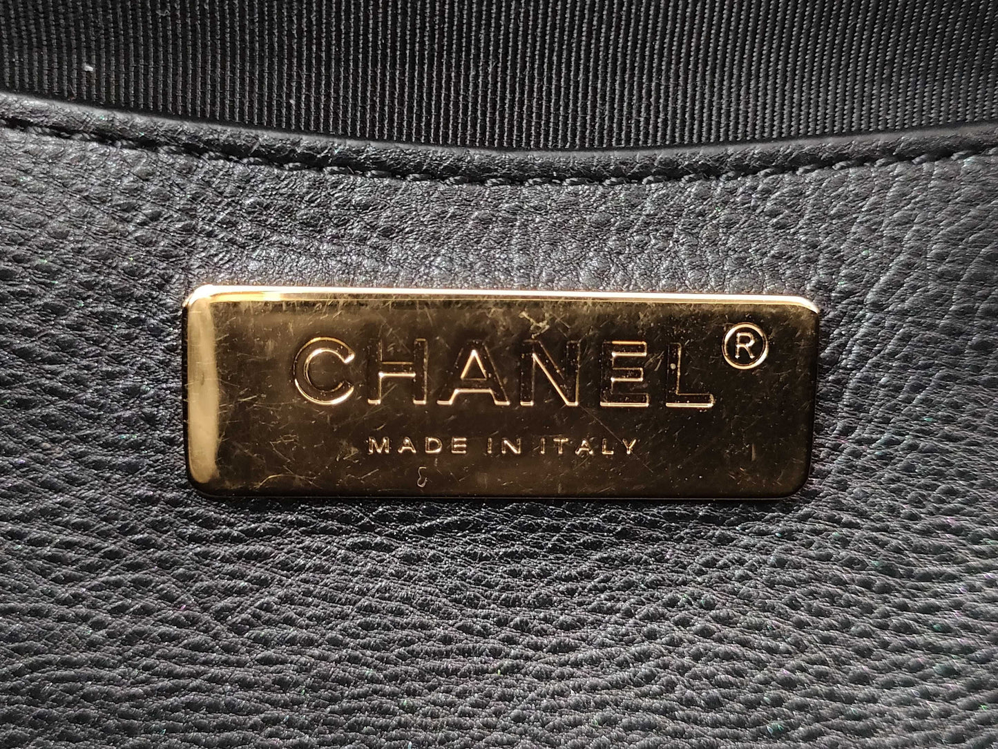 CHANEL Matelasse Caviar Skin Waist Bag