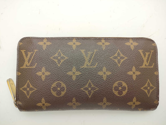 LOUIS VUITTON Monogram M60017 Zippy Wallet