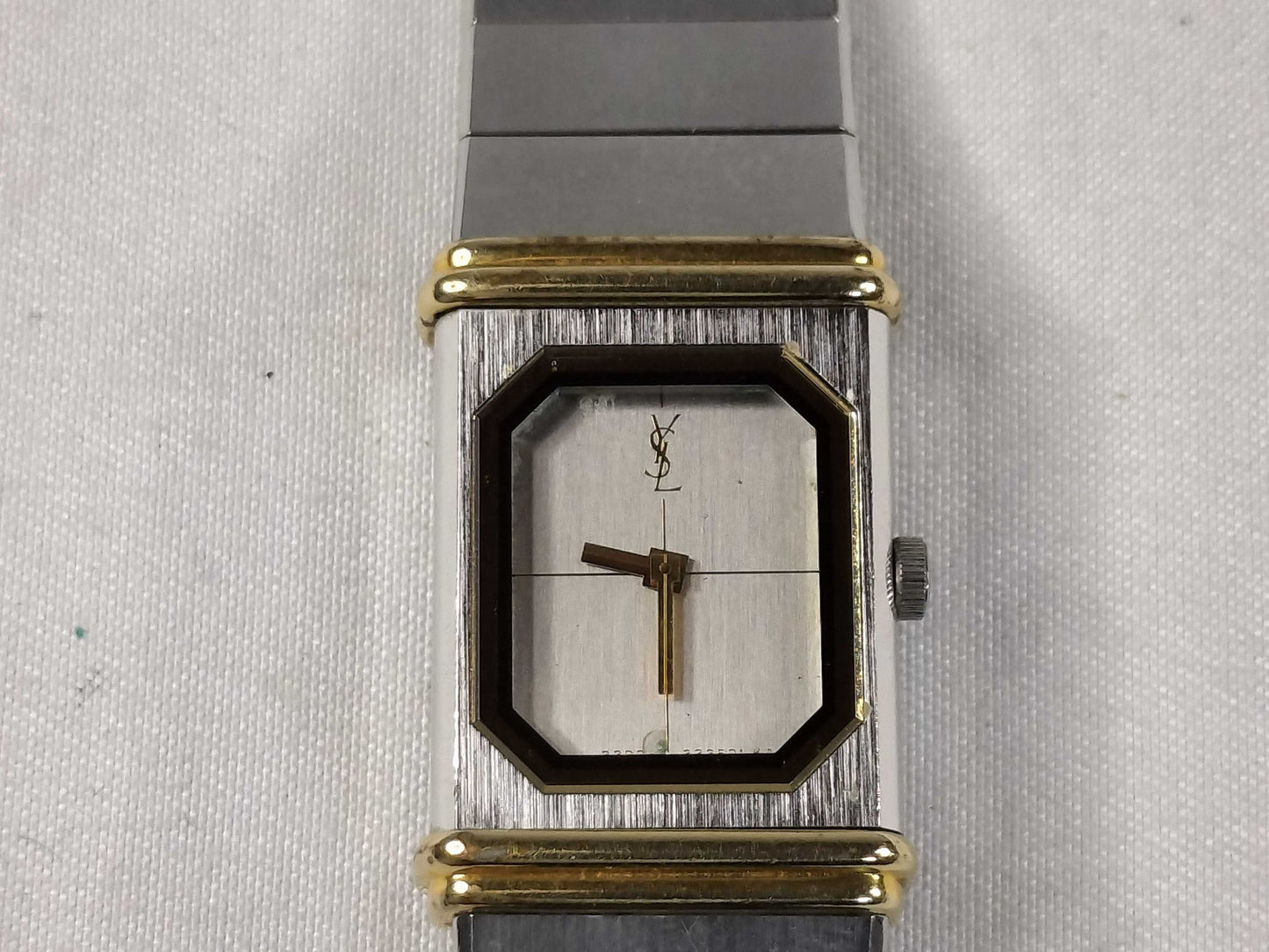 Yves Saint Laurent Reversible Watch 2200-221907 Quartz Unmoving Women's Watch