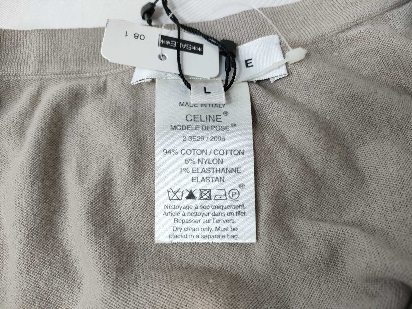 CELINE New Summer Knit Top with Tags