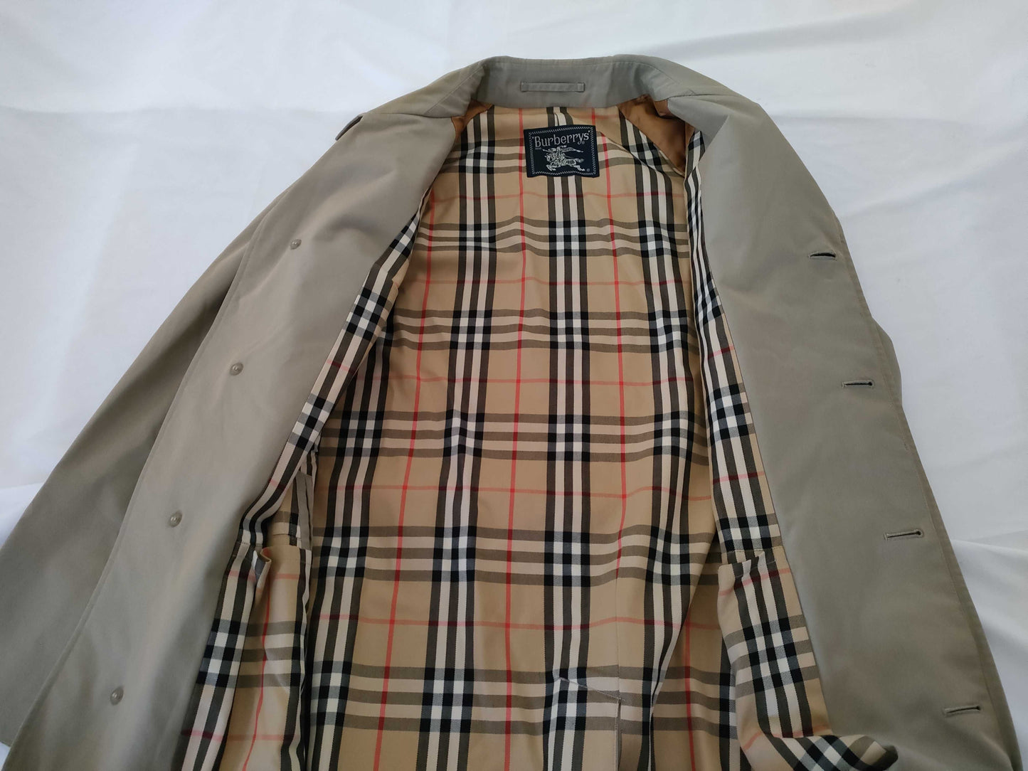 BURBERRY Long Trench Coat