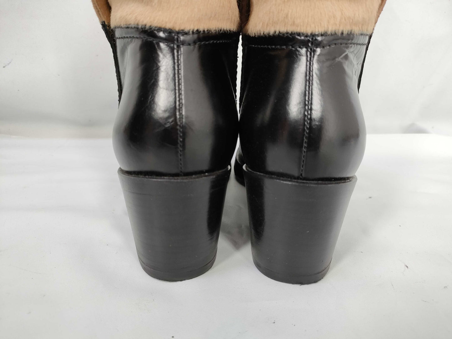 CHANEL Harako Leather Short Boots Other Shoes