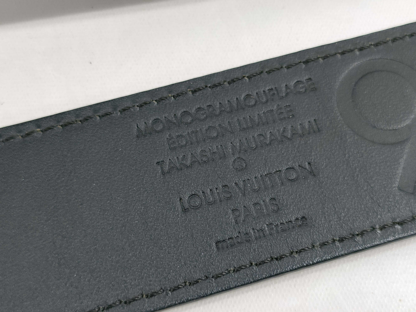 LOUIS VUITTON M9646U Santur Monogramoflage 95 Belt