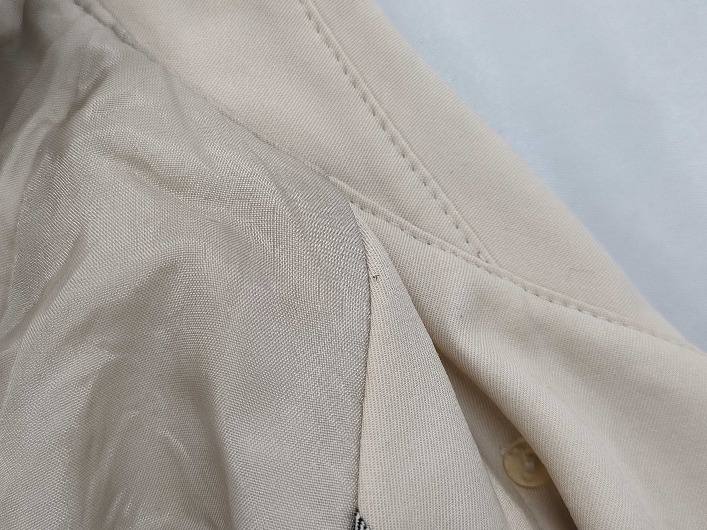 BURBERRY Check Pattern Cupro Coat