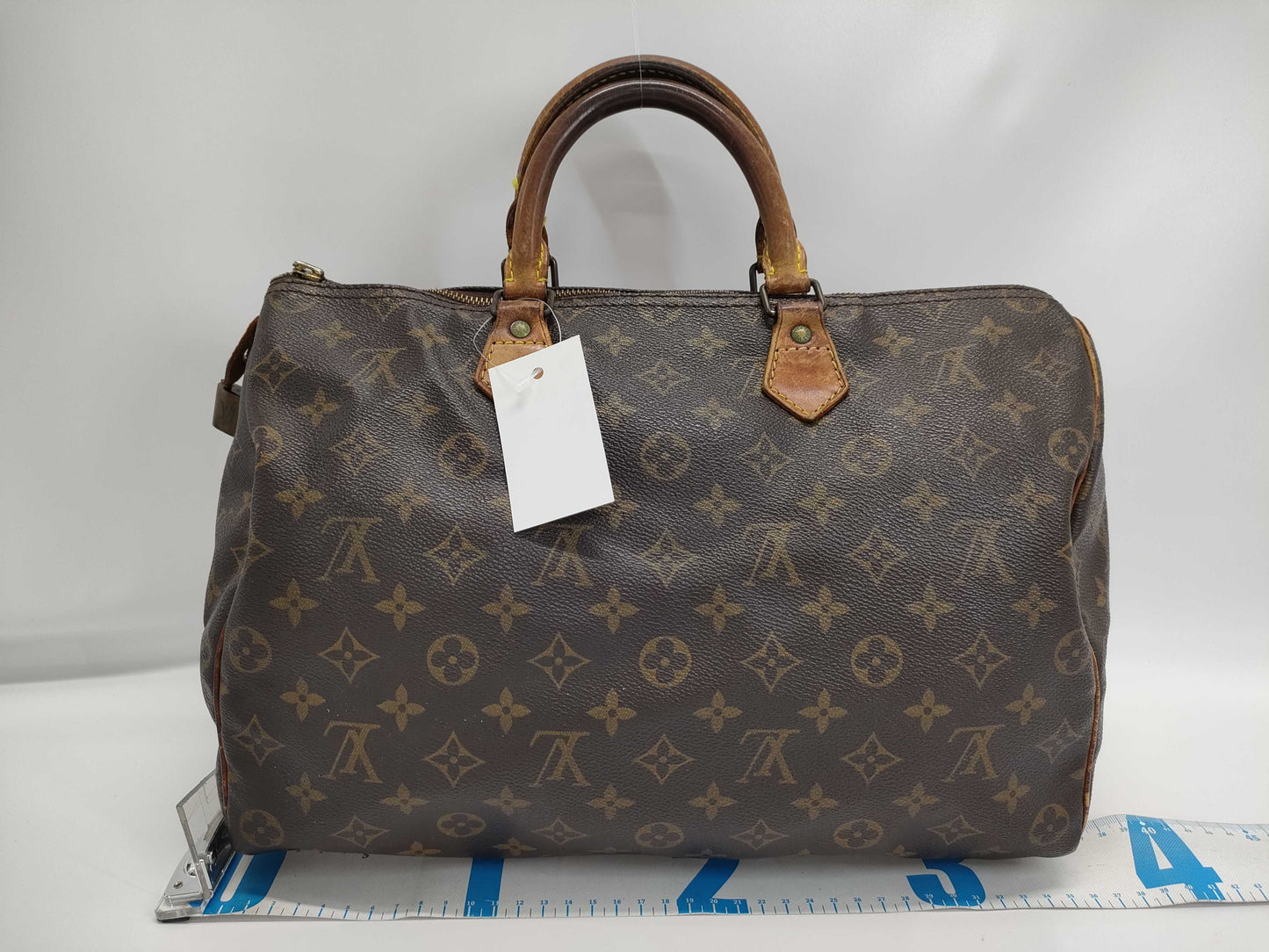 LOUIS VUITTON Monogram M41107 Speedy 35 Boston Bag