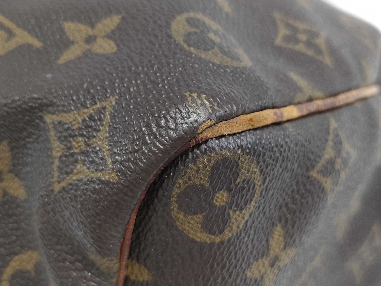 LOUIS VUITTON Monogram M41107 Speedy 35 Boston Bag