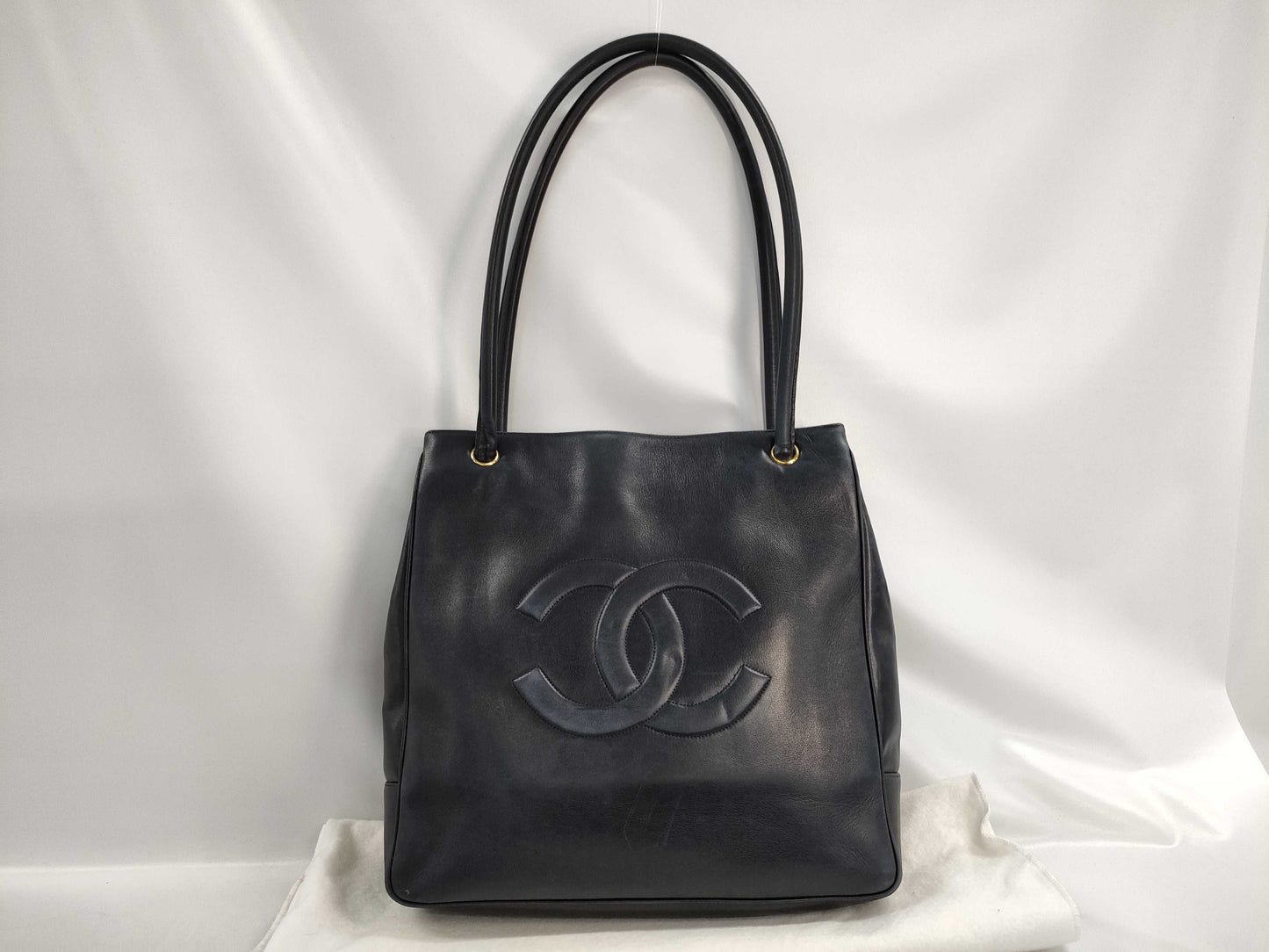 CHANEL Lambskin Coco Tote Bag