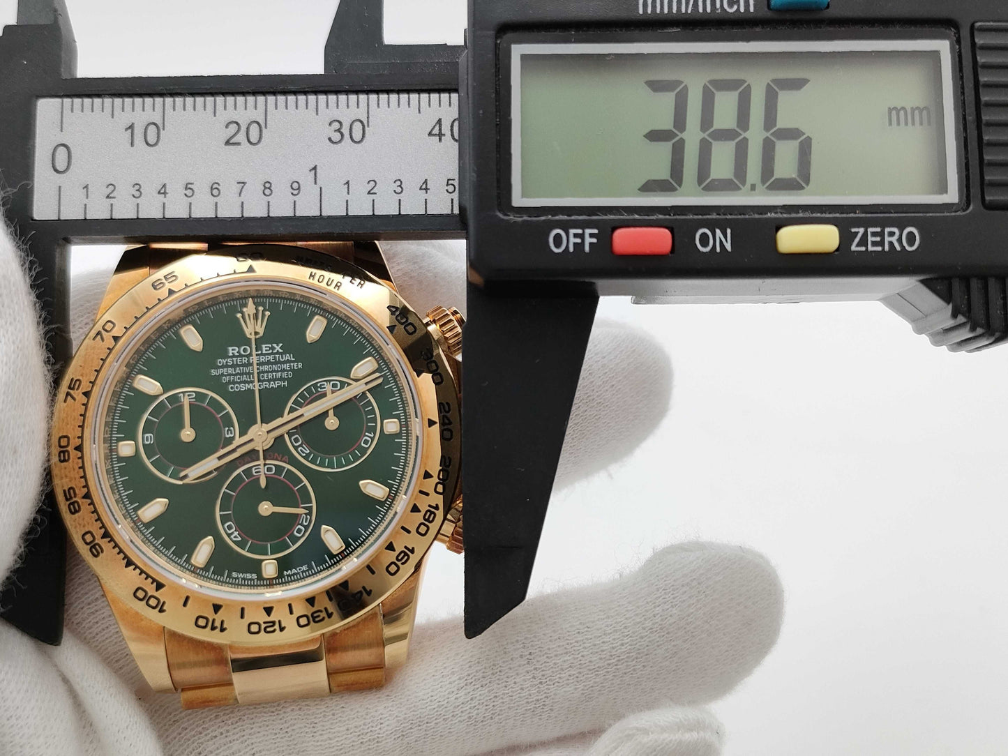 ROLEX 116508 999688J8 Green Dial Men's Watch