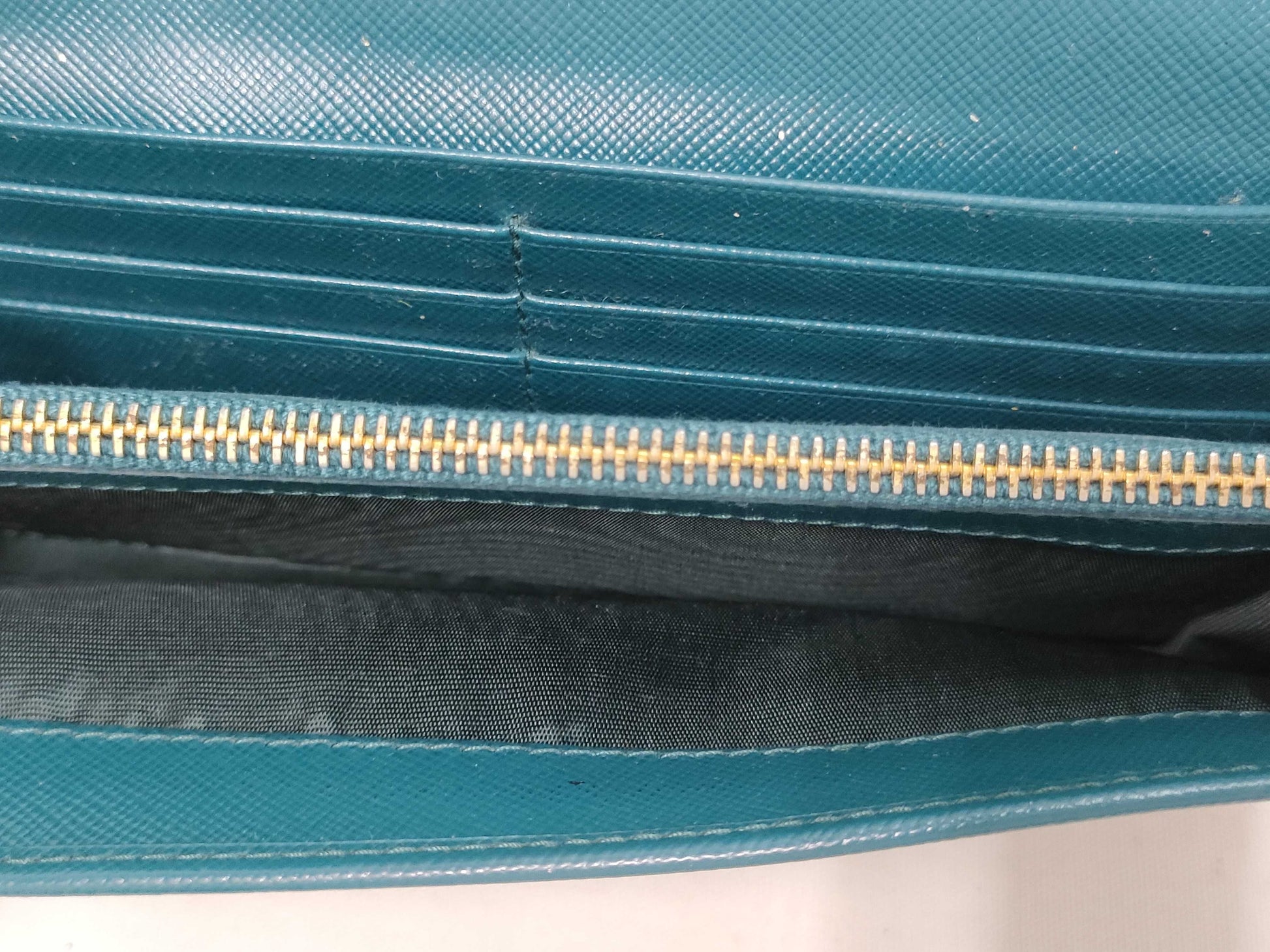 LOUIS VUITTON Monogram Zippy Prada Saffiano Long Wallet