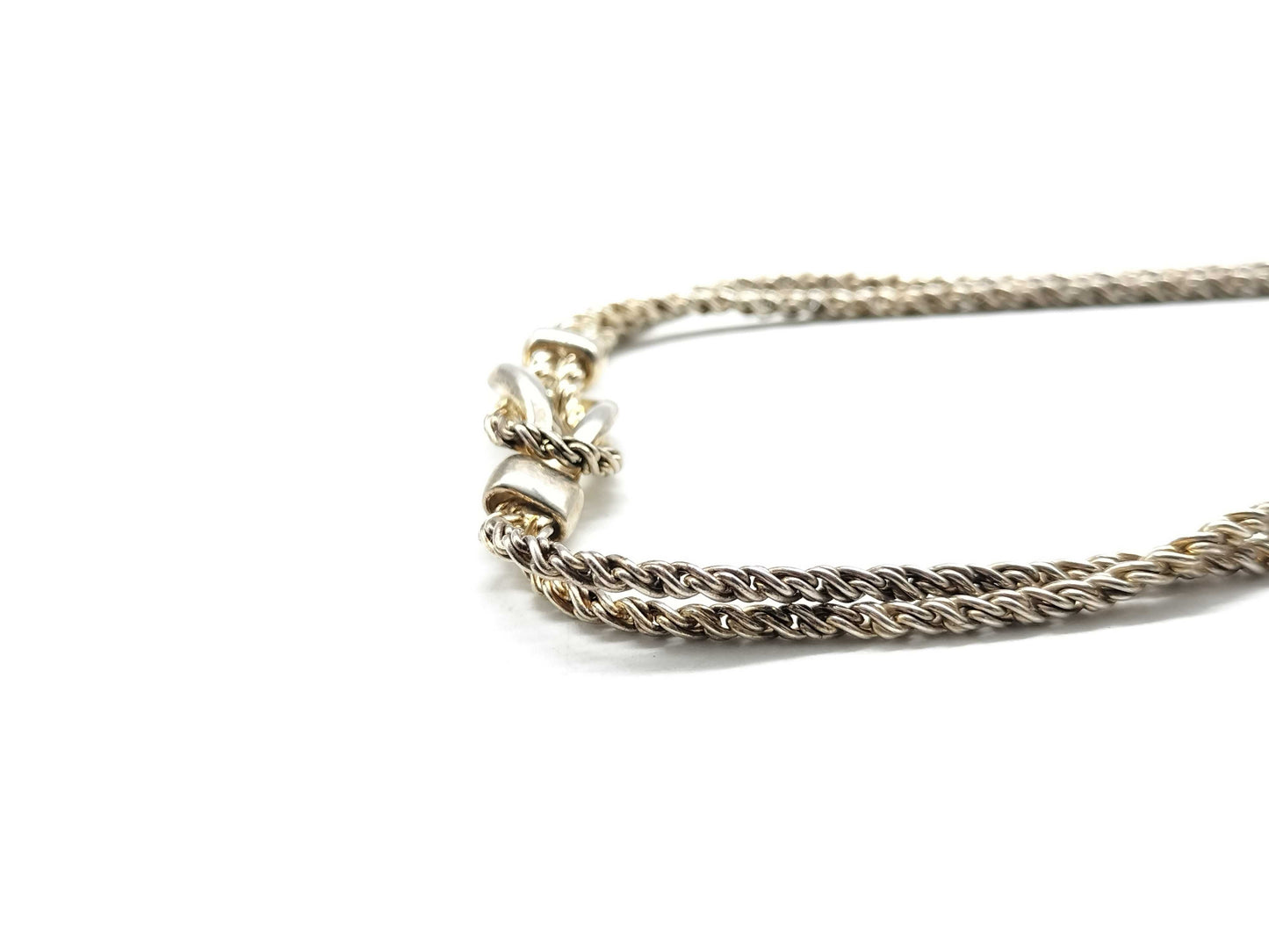 Tiffany & Co. Double Rope Love Knot Necklace in SV925