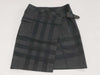 BURBERRY Check Skirt Black Skirt