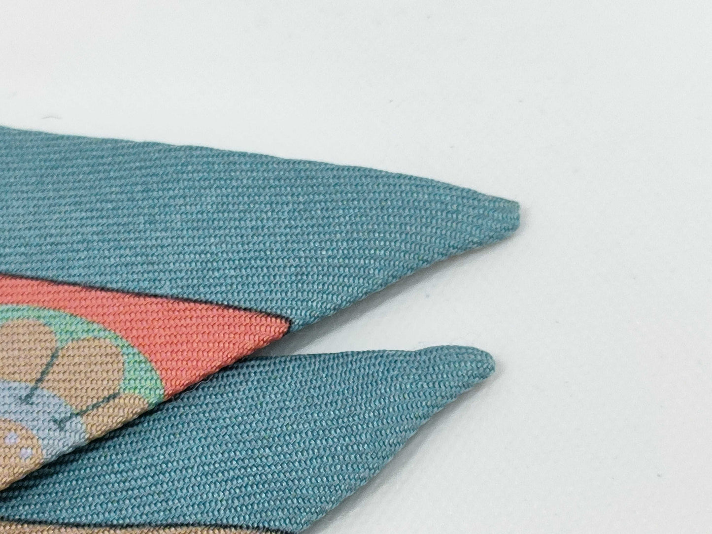 HERMES Twilly Light Blue Scarf