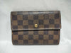 LOUIS VUITTON Damier N60017 Portefeuille Brazza Wallet