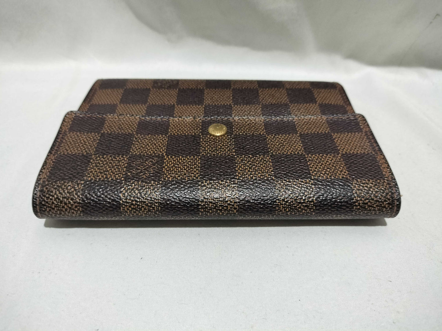LOUIS VUITTON Damier N60017 Portefeuille Brazza Wallet