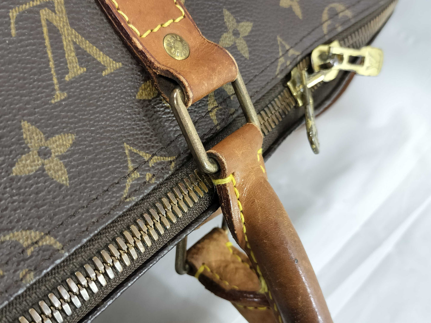 LOUIS VUITTON Monogram Key Polbangliere 50 Boston Bag