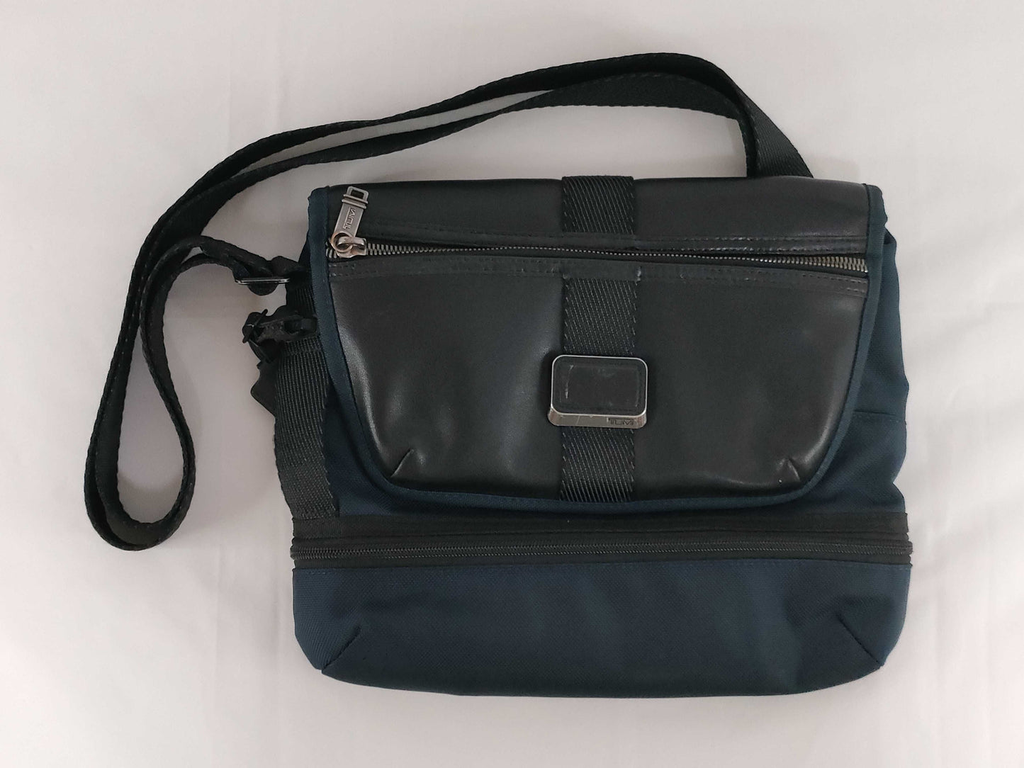 TUMI Canvas Shoulder Bag