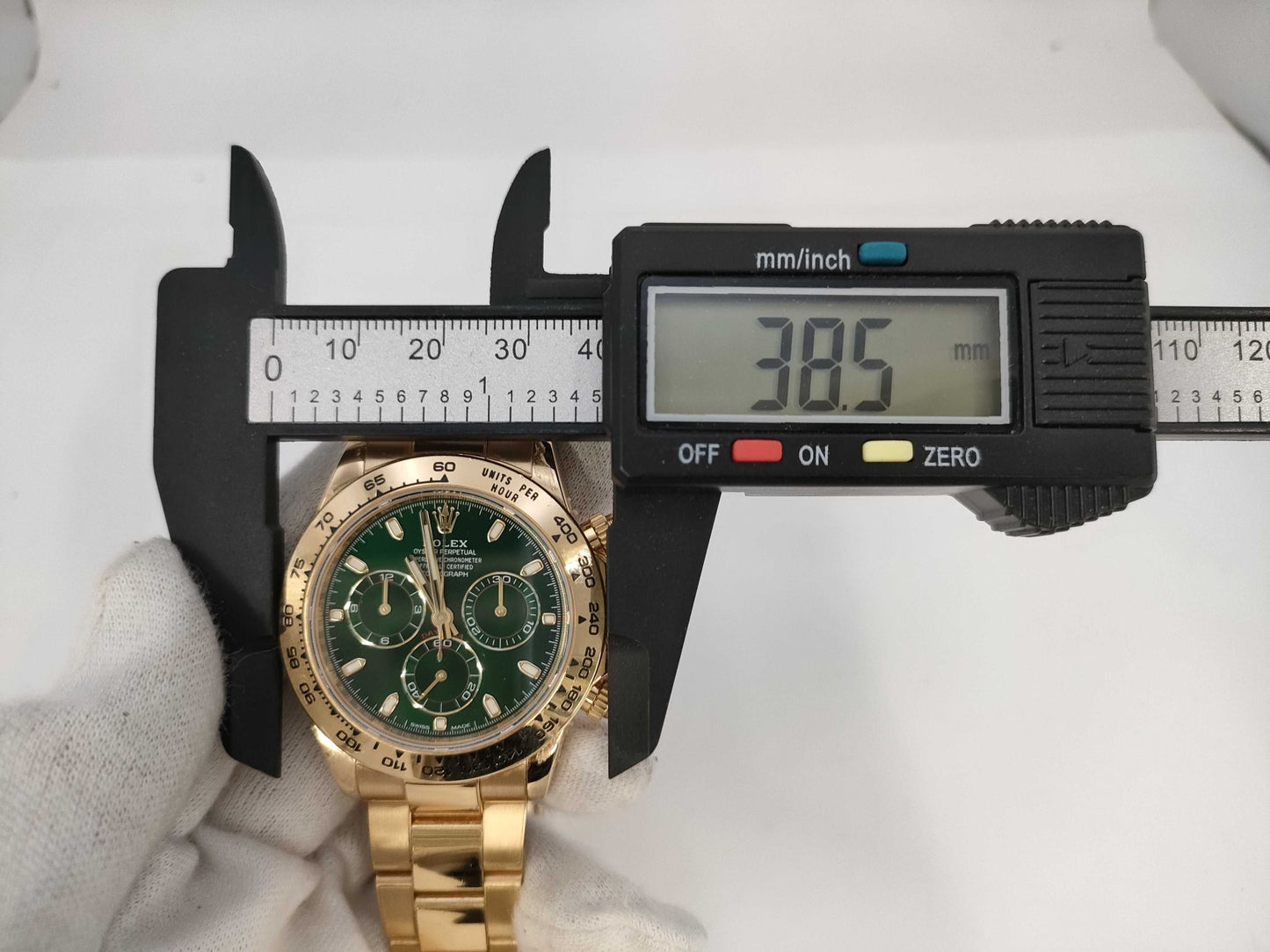 ROLEX 116508 016RY328 Green Dial Men's Watch