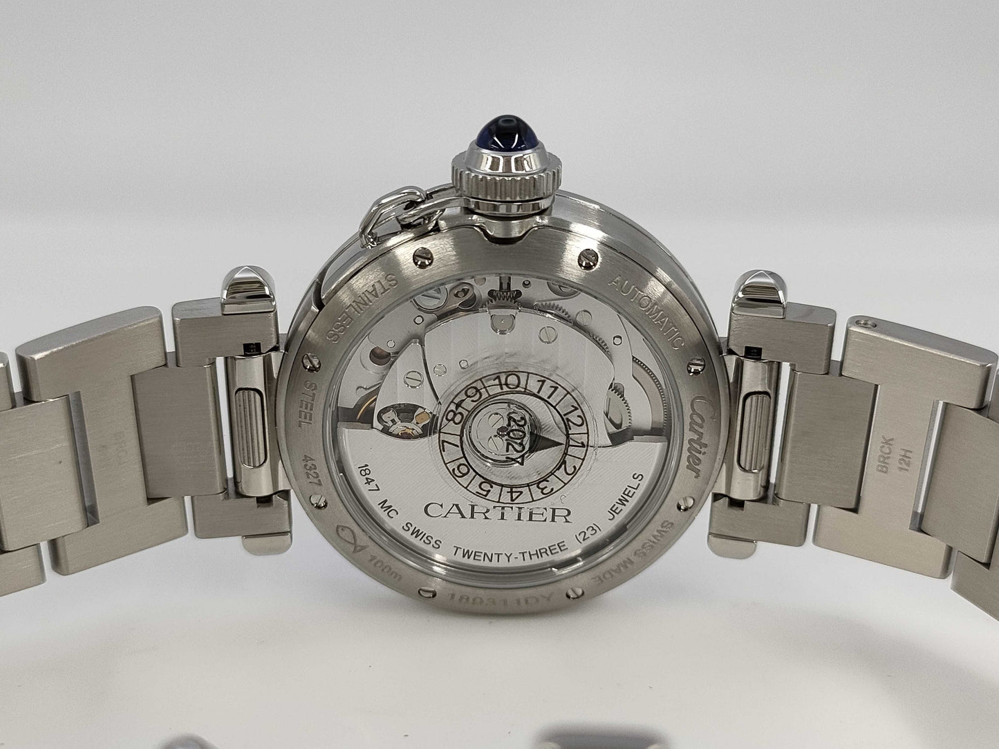 Cartier Pasha Pasha WSPA0041 4327189311DY Automatic Pink Dial Men's Watch