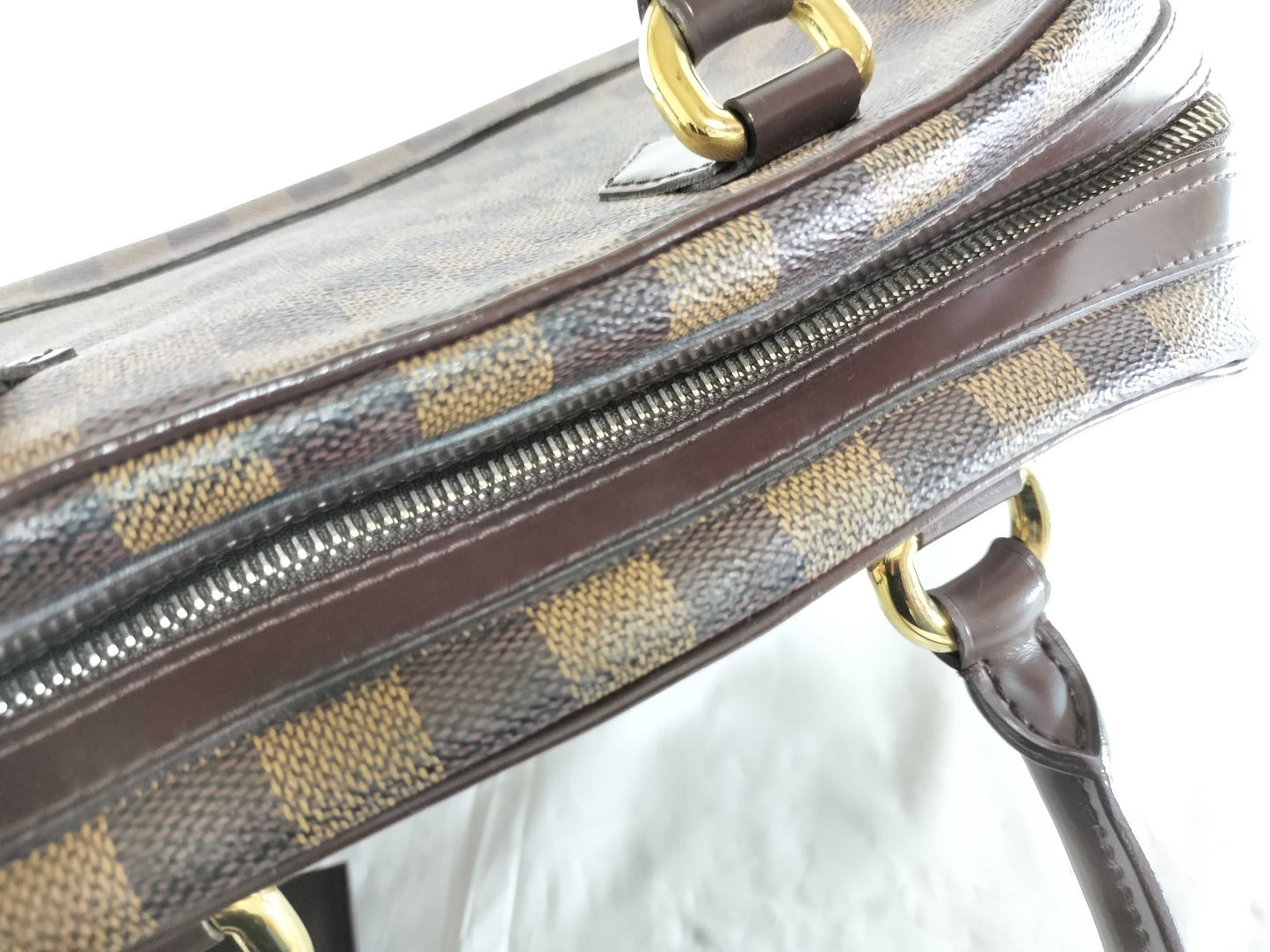 LOUIS VUITTON Damier N60008 Duomo Handbag with Cadena