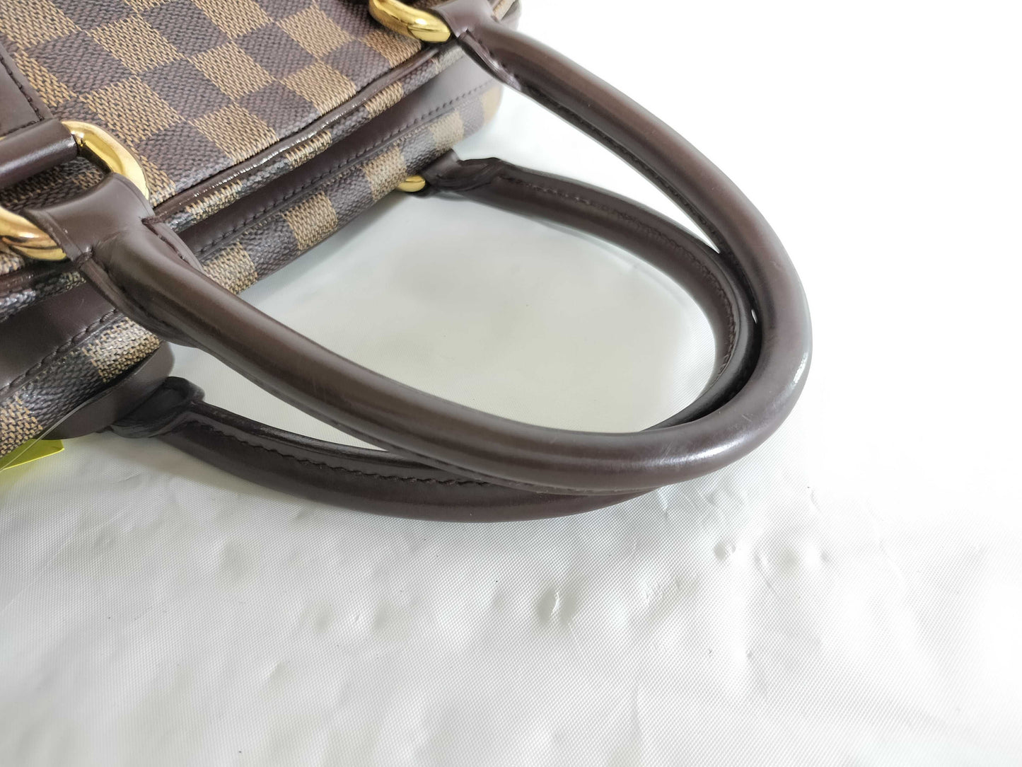 LOUIS VUITTON Damier N60008 Duomo Handbag with Cadena
