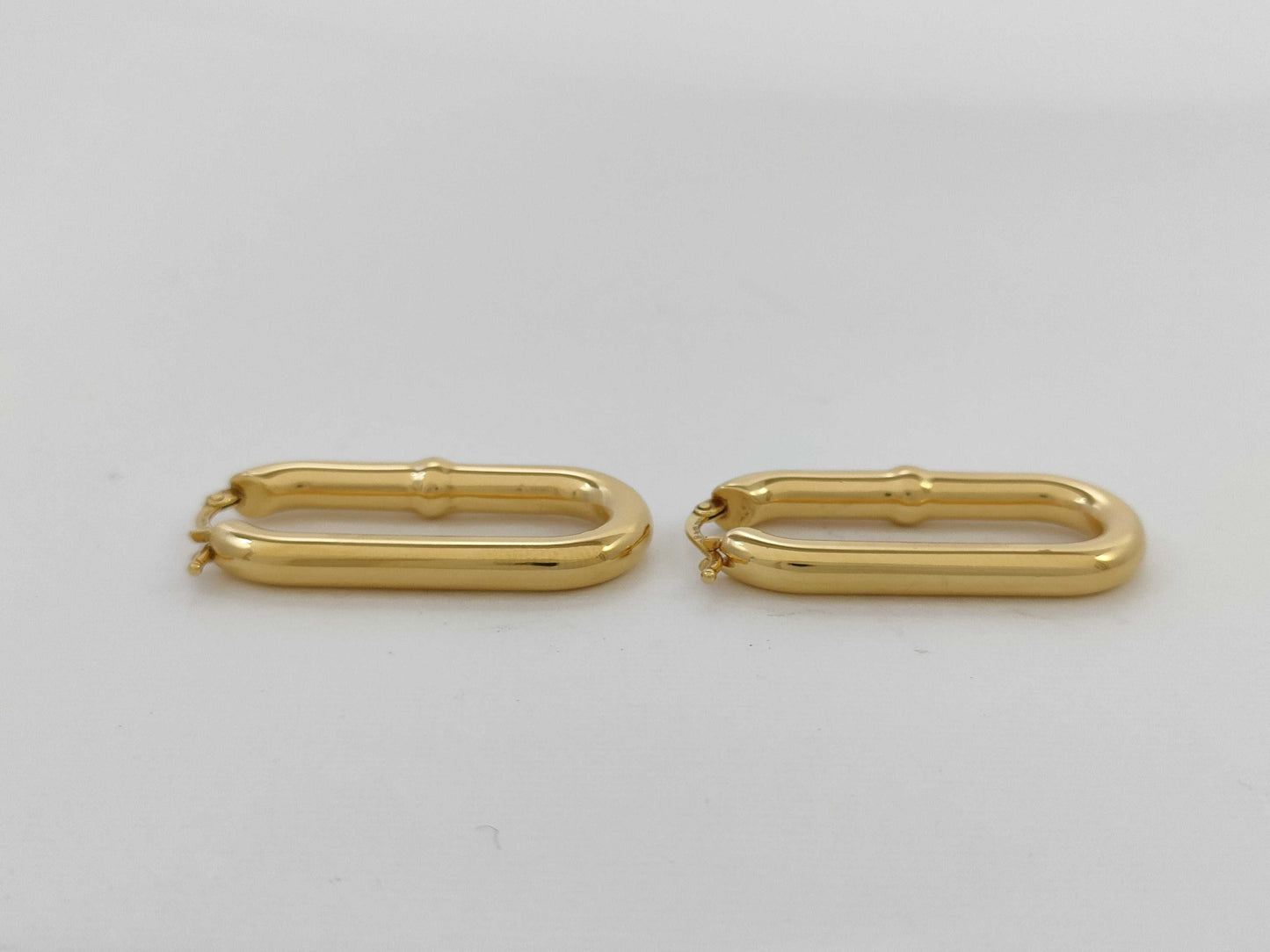 BOTTEGA VENETA Hoop Earrings, 925 Sterling Silver/17.5g