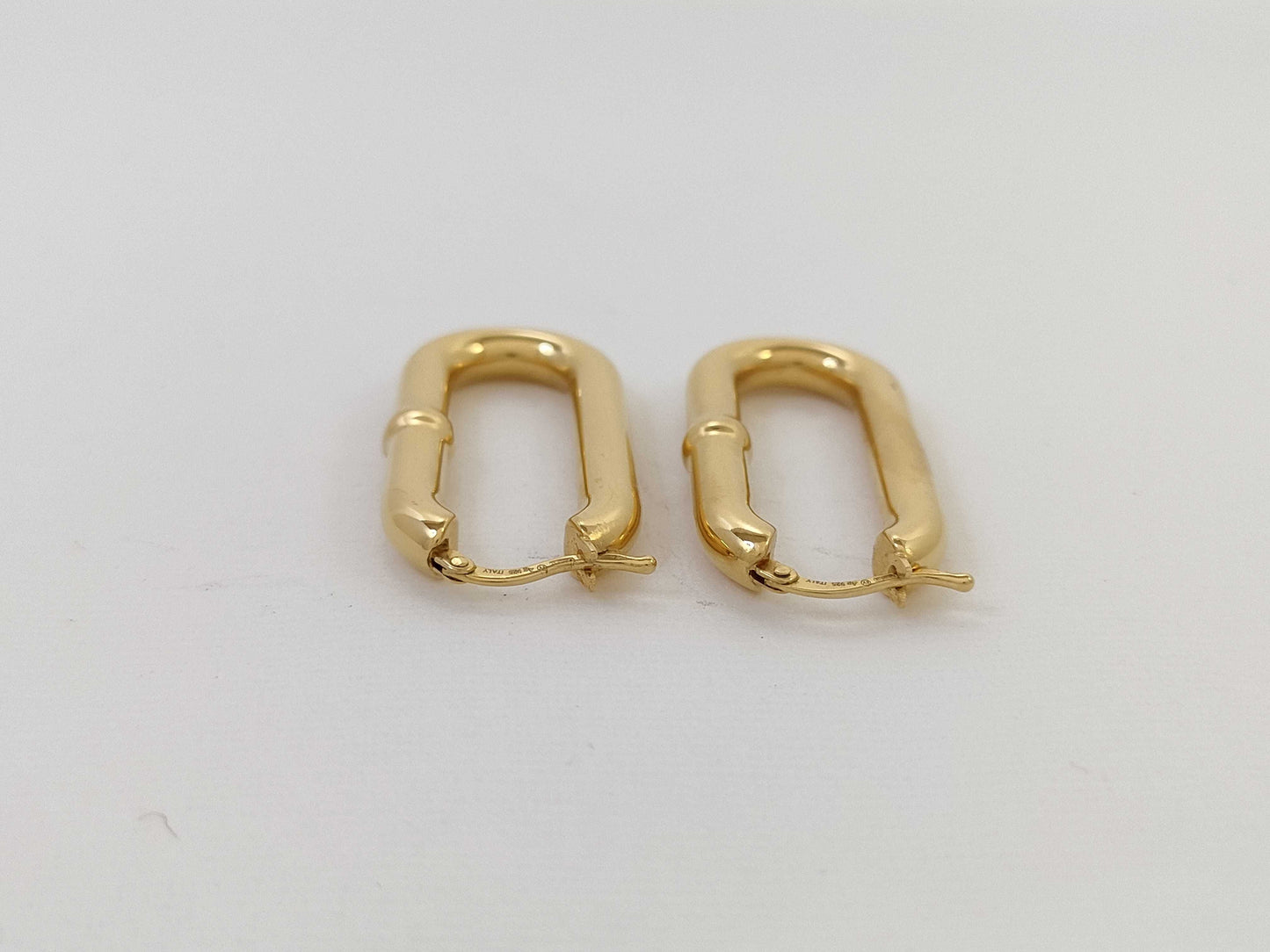 BOTTEGA VENETA Hoop Earrings, 925 Sterling Silver/17.5g
