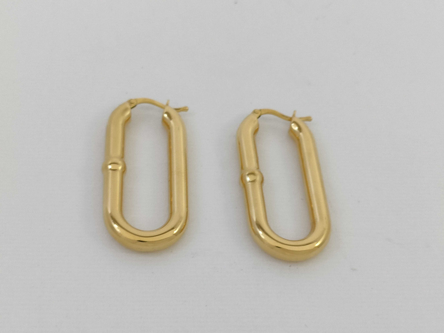 BOTTEGA VENETA Hoop Earrings, 925 Sterling Silver/17.5g