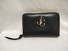 JIMMY CHOO Round Zip Wallet