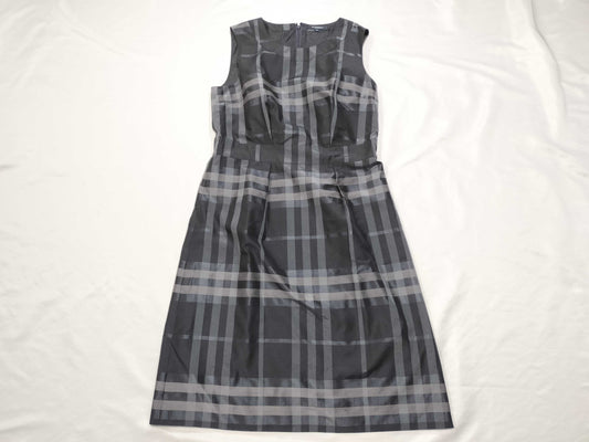 BURBERRY Nova Check Black Dress