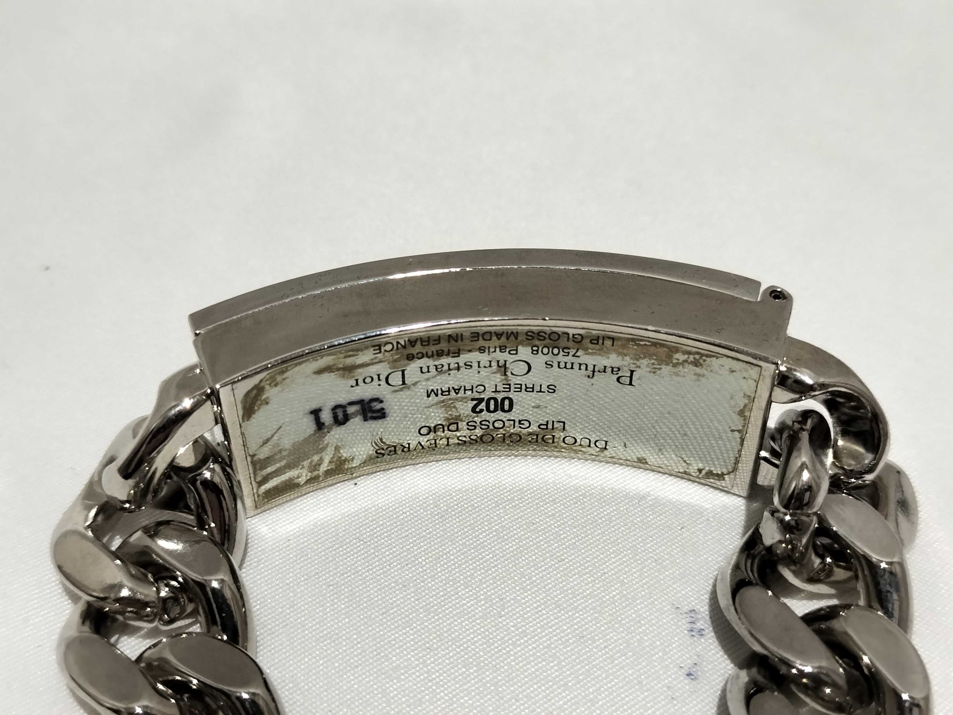 Dior Lip Gloss Bracelet / International Name Bracelet/Bangle