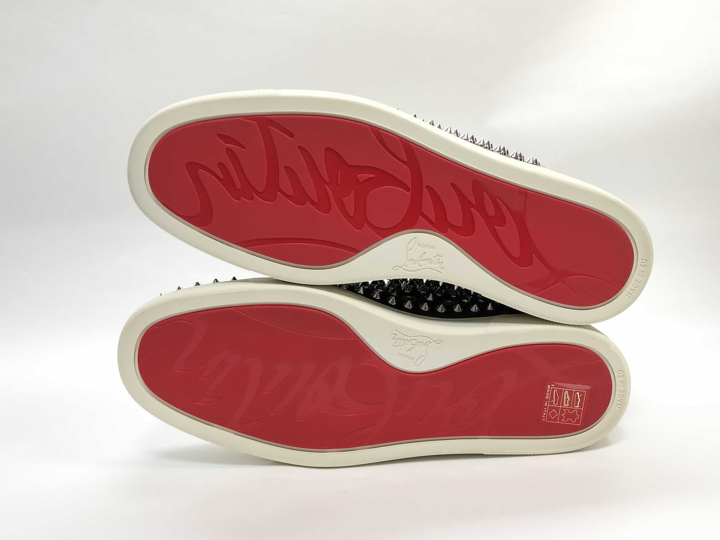 Christian Louboutin studded high-top sneakers