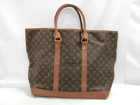LOUIS VUITTON Monogram Weekend Pig Leather Tote Bag