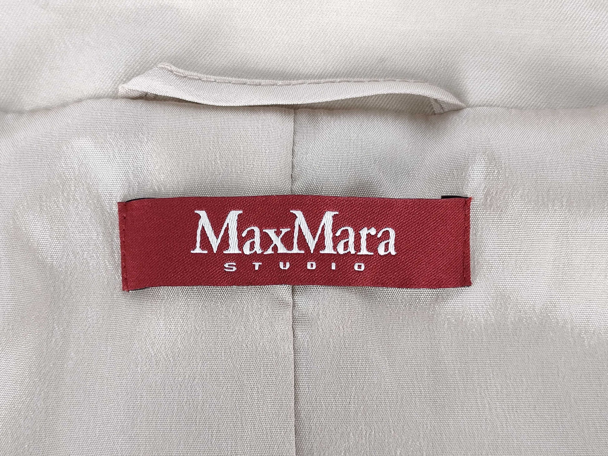 MaxMara MaxMara Studio Jacket Beige Jacket