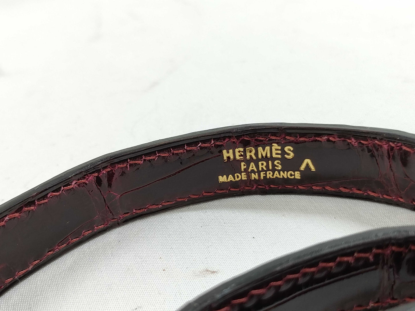 HERMES Polosus Kelly Accessories Shoulder Strap Other Accessories
