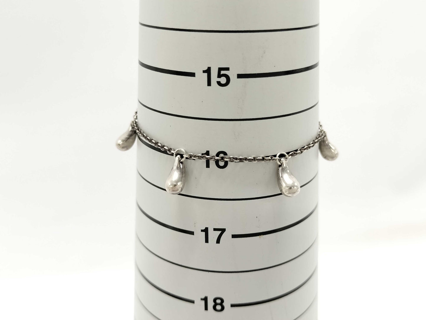 Tiffany & Co. Teardrop Bracelet, 5-Strand, SV925, 6.0g, Bracelet/Bangle