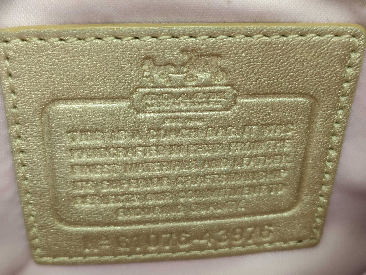 COACH Signature Signature Bag Shoulder Bag