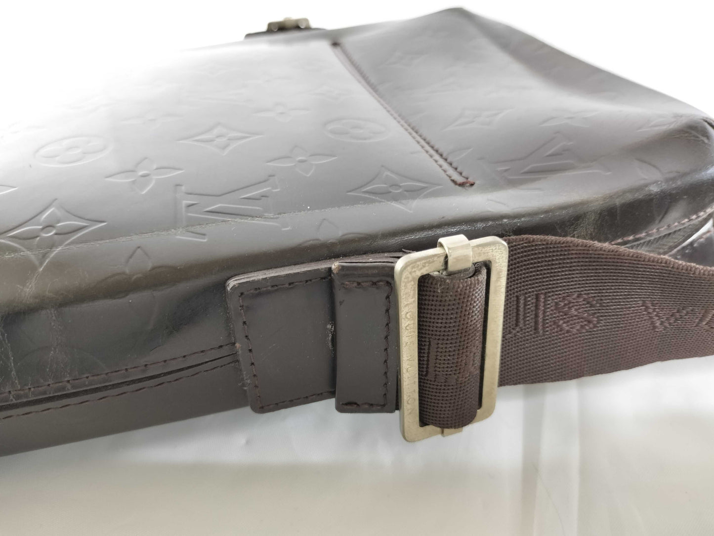 LOUIS VUITTON Monogram Glace Bobby Shoulder Bag