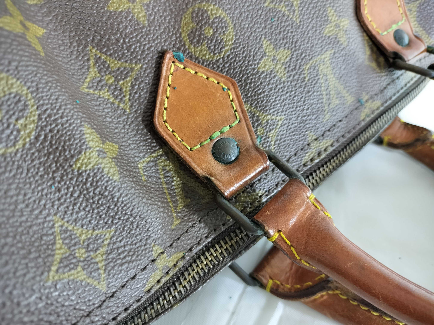 LOUIS VUITTON Monogram M41106 Speedy 40 Handbag