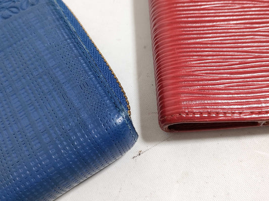 LOEWE / Ferragamo / Vuitton Wallet / Notebook Set Wallet