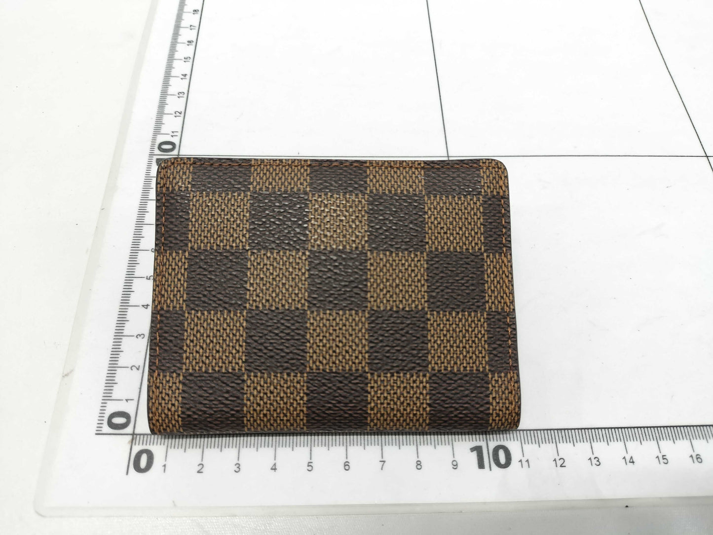 LOUIS VUITTON Damier Bifold Wallet Coin Case