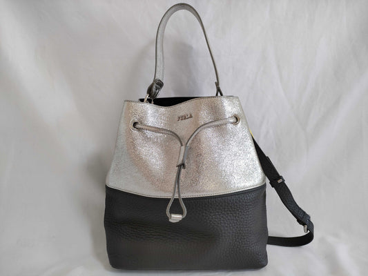 FURLA Drawstring/2-way Shoulder Bag