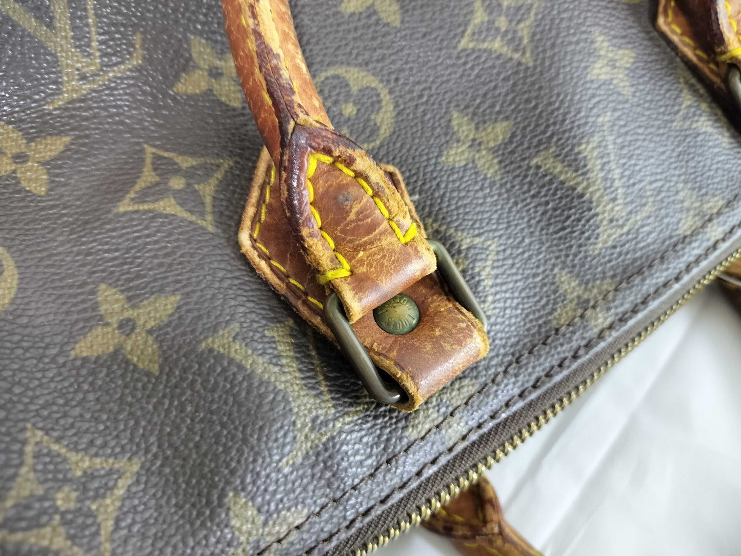 LOUIS VUITTON Monogram M41106 Speedy 40 Handbag
