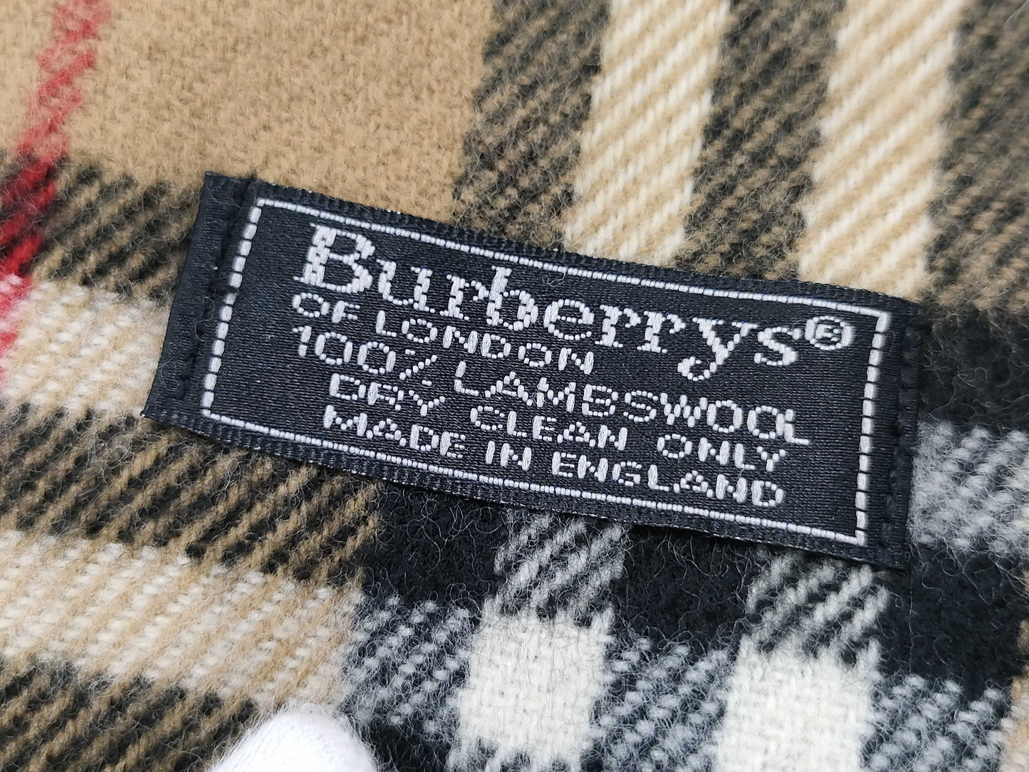 BURBERRY Check Scarf
