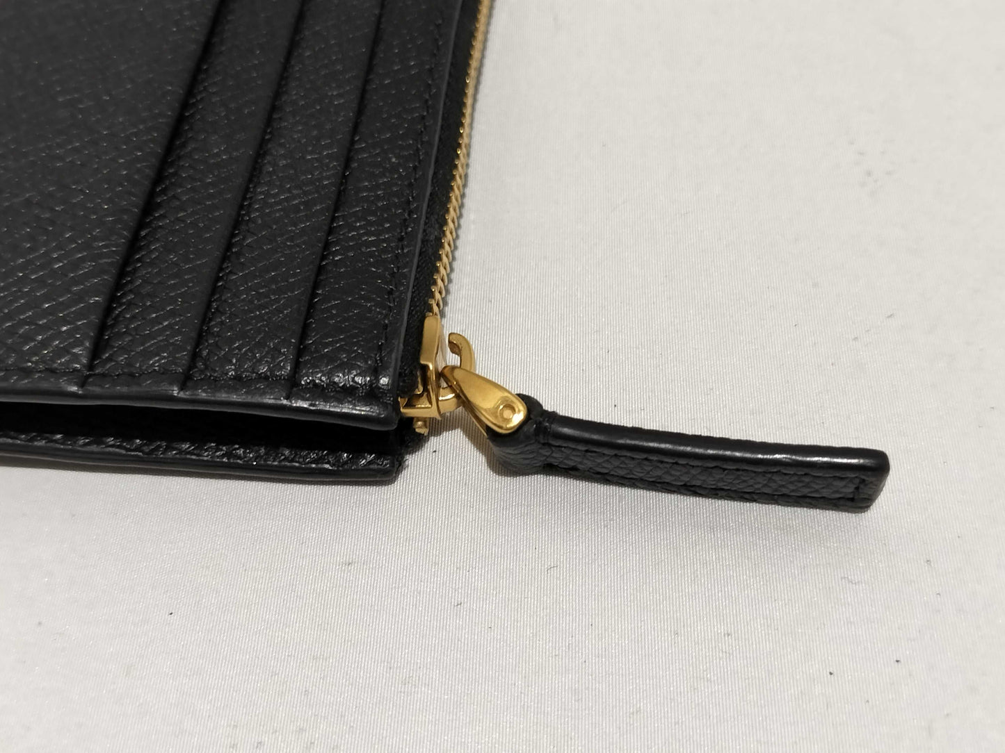 VALENTINO Coin Case with V Logo and Card Case
