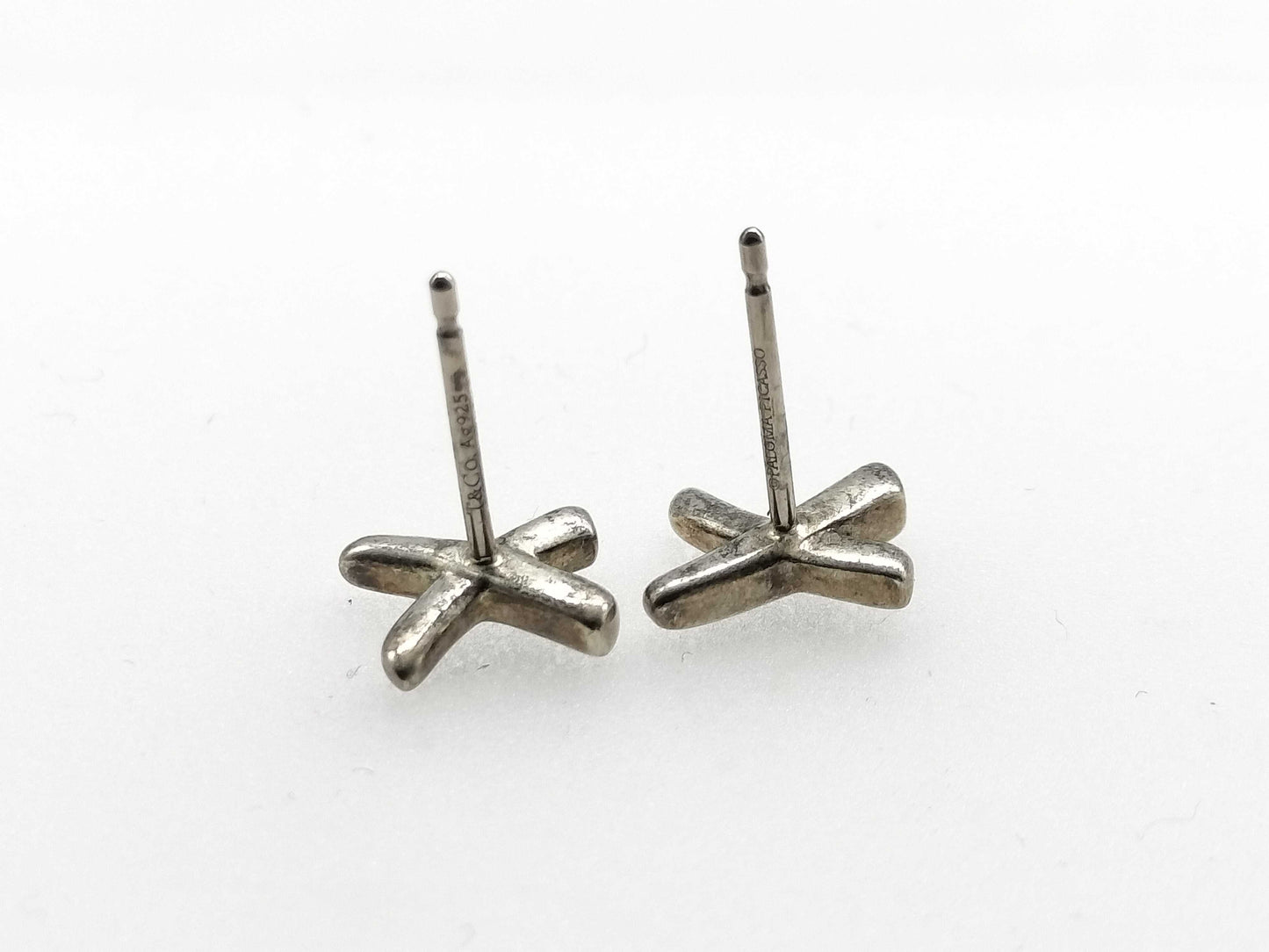 Tiffany & Co. Paloma Picasso Cross Earrings SV925