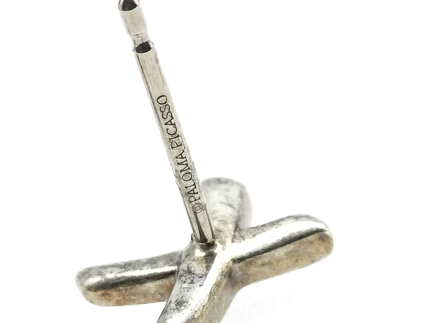 Tiffany & Co. Paloma Picasso Cross Earrings SV925