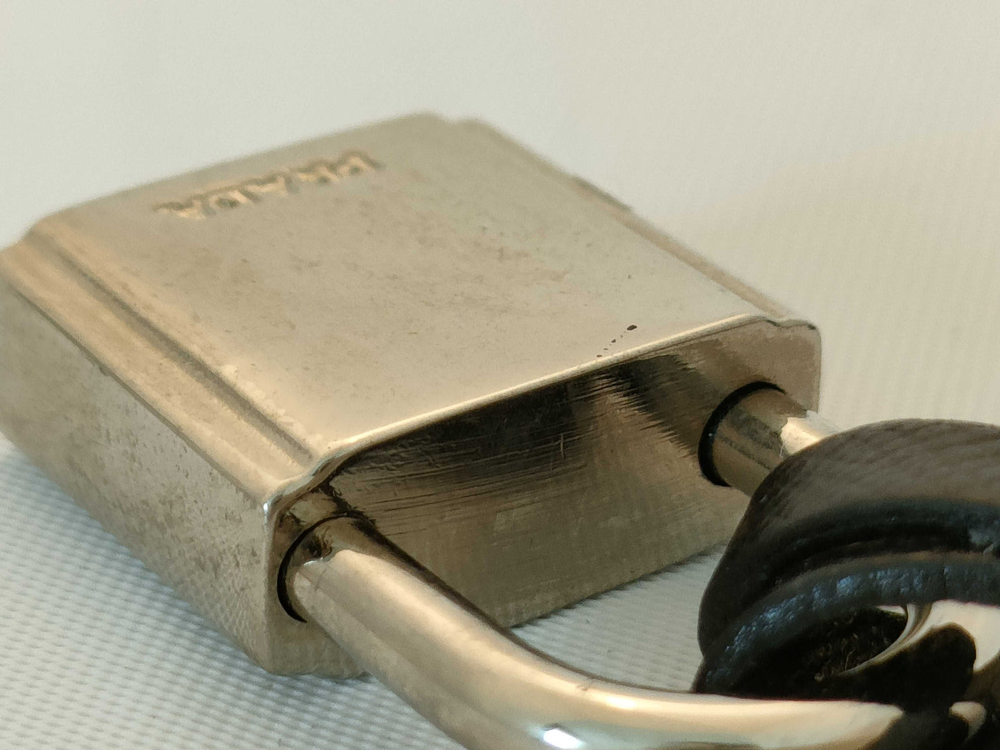 PRADA Name Tag x 1 with Crochet Cadena Other Accessories