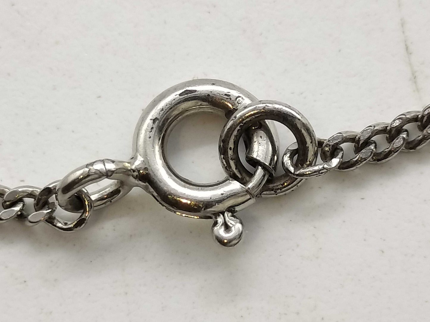 Loewe Anagram Necklace, SV925, 4.6g