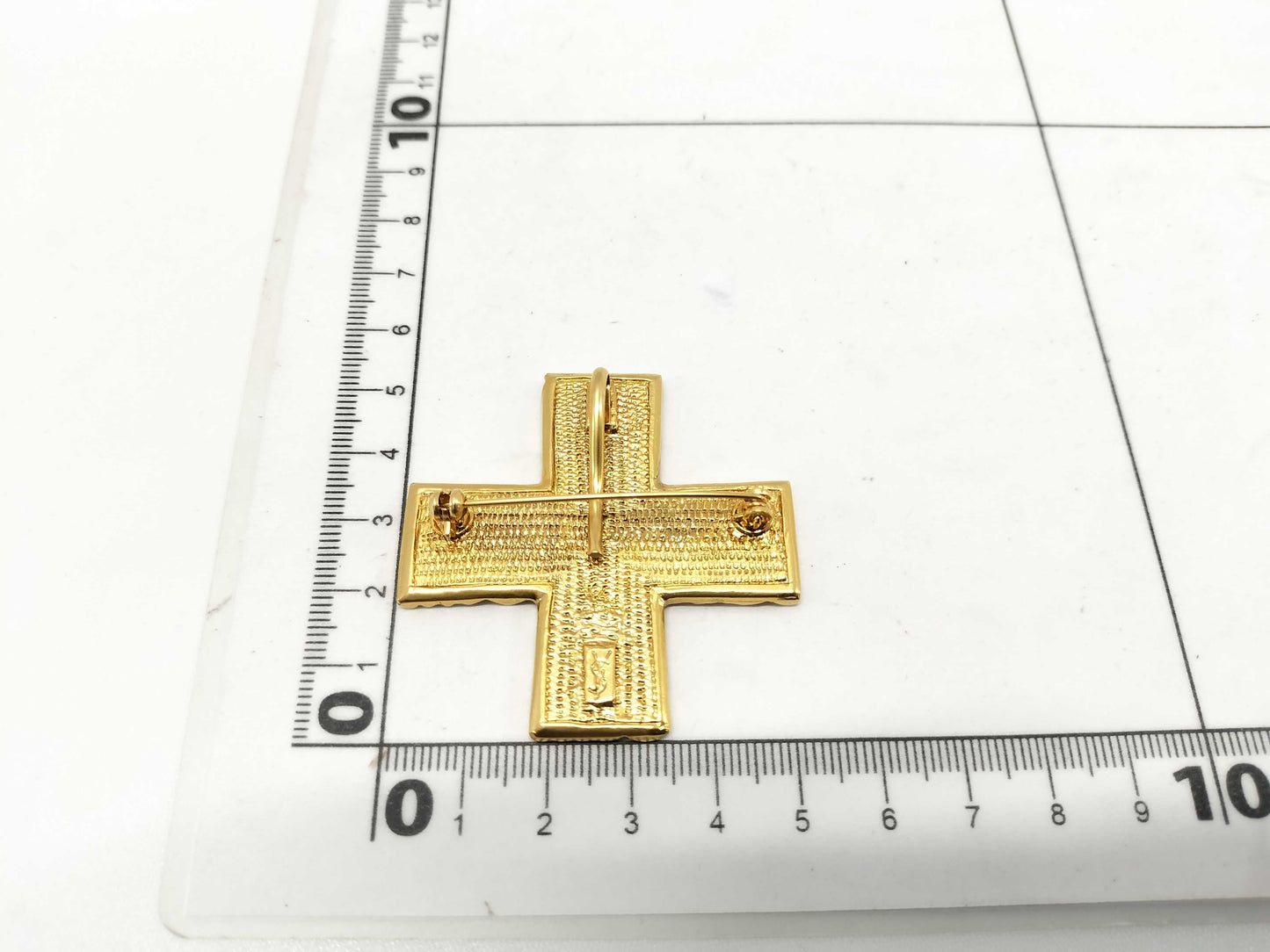 SAINT LAURENT Brooch Cross Brooch